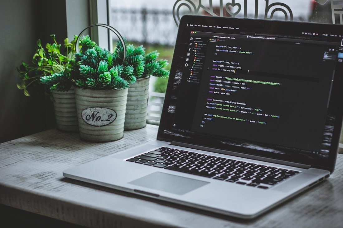 Developer terminal with code